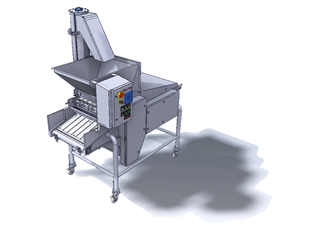 连续式全面裹粉机