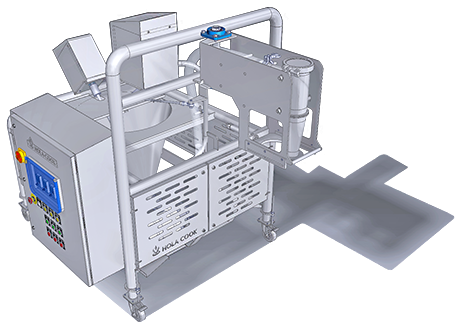 industrial conveyor machine